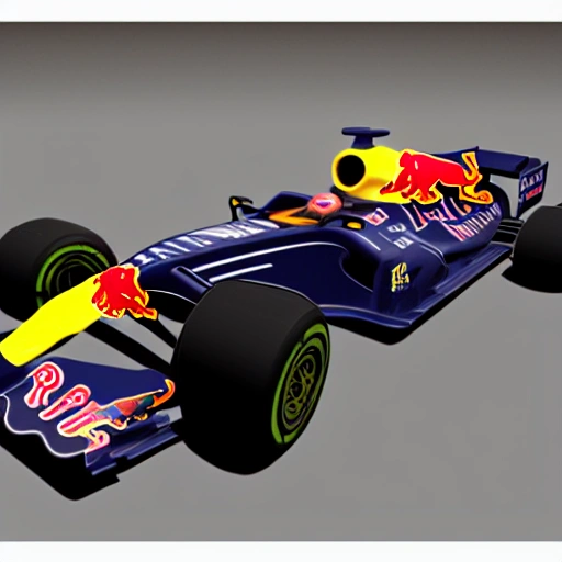  3D formula 1 las vegas united states realistic complete red bull