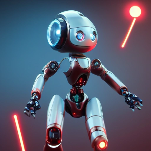 robot girl, drossel fireball, polynian, studio lighting, robot parts, electric wires, intricate, detailed, 8k, plastic face and head, concept art, octane render, blue eyes