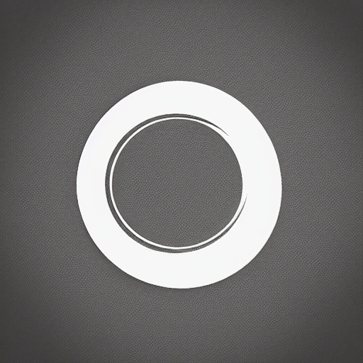 create a logo minimalist whit moon