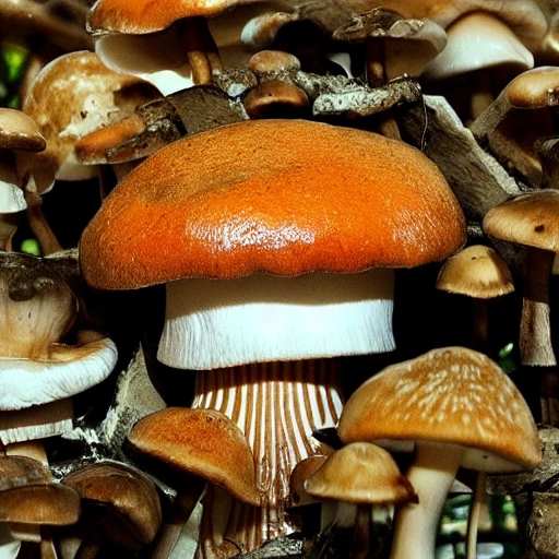 Mushroom spiritual meditation