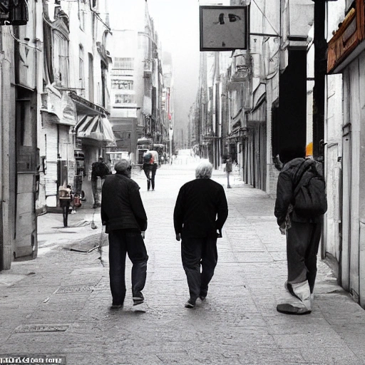 There are men who, at the age of 50, turn a corner and find themselves in the street where they were young, 3D