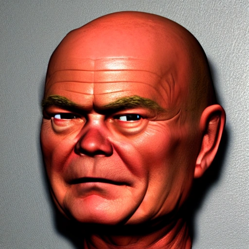 Red forman, 3D