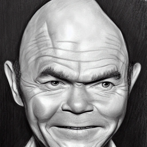 Red forman, Pencil Sketch