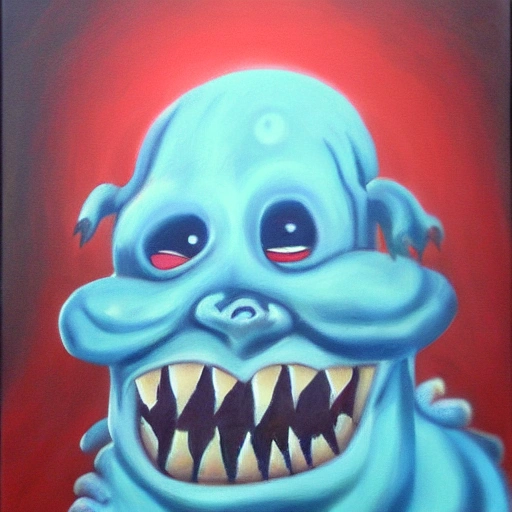 monster ,  Oil Painting