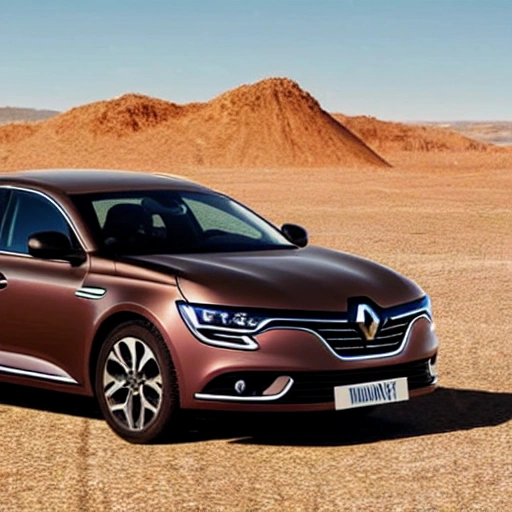 Renault Talisman in the desert
