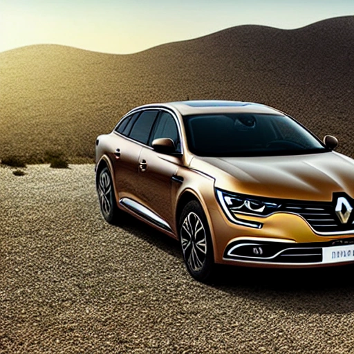 Renault Talisman in the desert
, Trippy