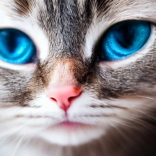 Close up of a cute cat 