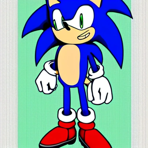 SONIC.EXE, STYLES CARTOOON

