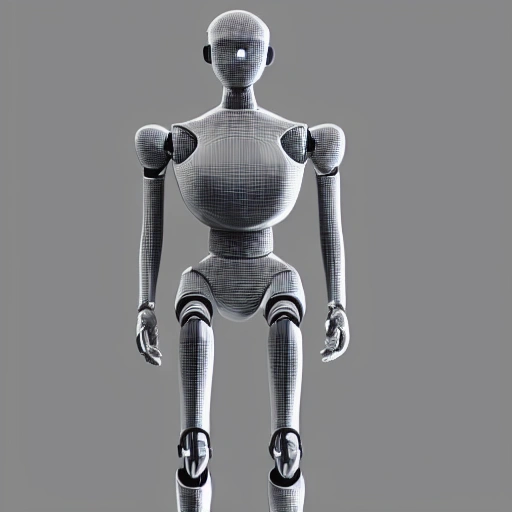 Full Body Image from head to feet of a Humanoid Robot advanced [Soldier, Doctor, Teacher, Nurse, Physiotherapist] built by DARPA, Artificial Intelligence, smart design, polished, carbon fiber, natural lighting, 3D, 8K, full image, hyper realistic, super realistic, photorealistic, photographic, Pencil Sketch