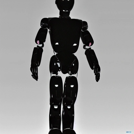 Full Body Image from head to feet of a Humanoid Robot advanced [Soldier, Doctor, Teacher, Nurse, Physiotherapist] in a military uniform, built by DARPA, Artificial Intelligence, smart design, polished, carbon fiber, natural lighting, 3D, 8K, full image, hyper realistic, super realistic, photorealistic, photographic, Pencil Sketch