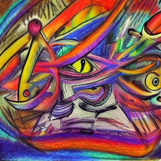 , Cartoon, Trippy, Pencil Sketch, Oil Painting, Water Color