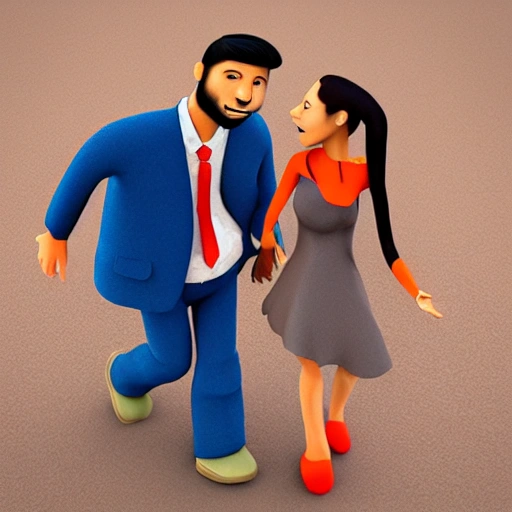 amor arraigado
, 3D, Cartoon