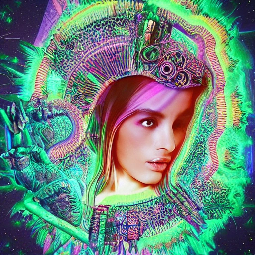  mujer 
amor estetico , 3D,  Trippy