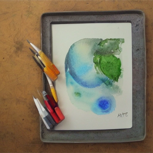 arte y tecnologías, Water Color