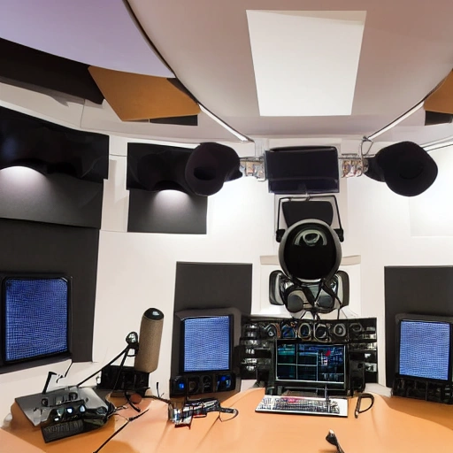 Radio studio
