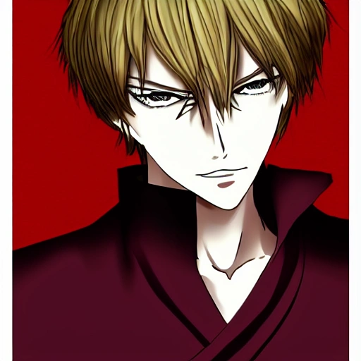 face like aizen souske, anime, fantasy, aristocrat persona