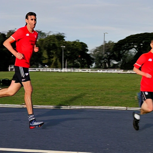 audífonos f9 5,deportista, corriendo 
