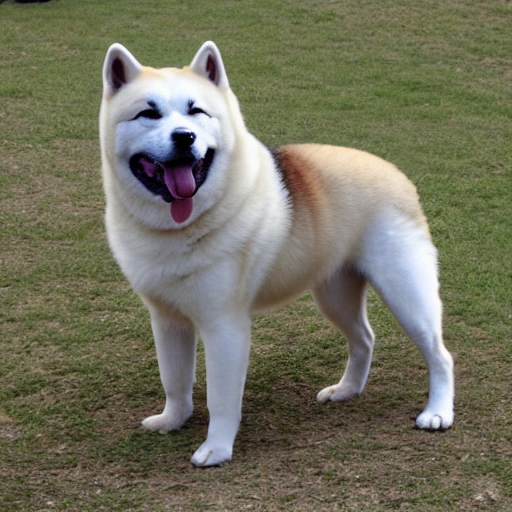 perro, akita, 4k
