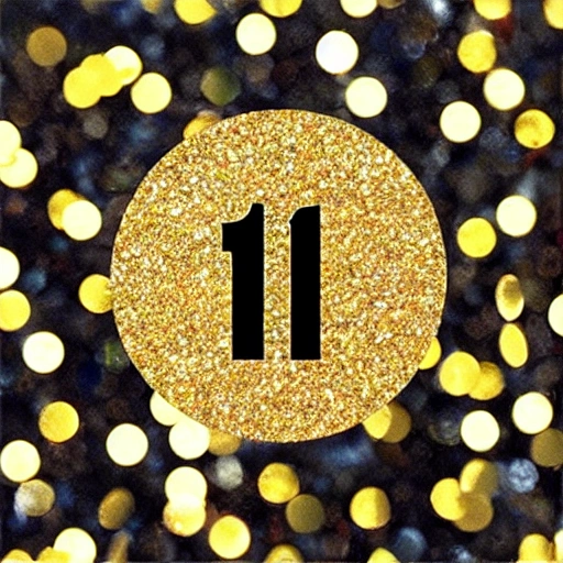 number 11 glitter - Arthub.ai