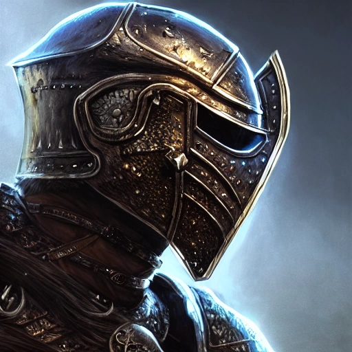  knight warrior helmet skyrim mask elder scrolls v nordic armor bethesda adam adamowicz illustration character design concept, unreal 5, daz, hyperrealistic, octane render, cosplay, rpg portrait, dynamic lighting, intricate detail, harvest fall vibrancy, cinematic volume inner glowing aura global illumination ray tracing hdr, Water Color, Oil Painting