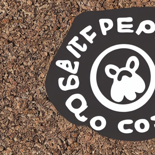 Minimal logo for poop scoop business named Pet Clean Up