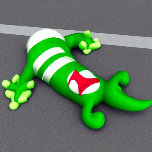 Dino medic azúcar candy, 3D