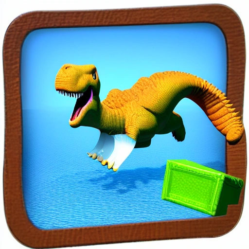 Dino craftear , 3D