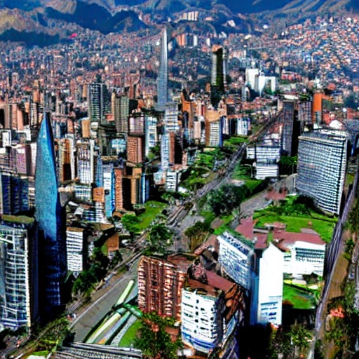 Bogot Colombia As A Futuristic City Arthub Ai   63eafaff D26c.webp