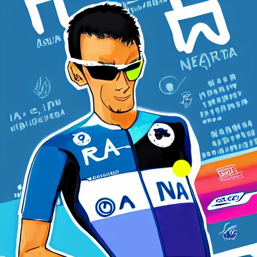 Nairo Quintana neo illustration 