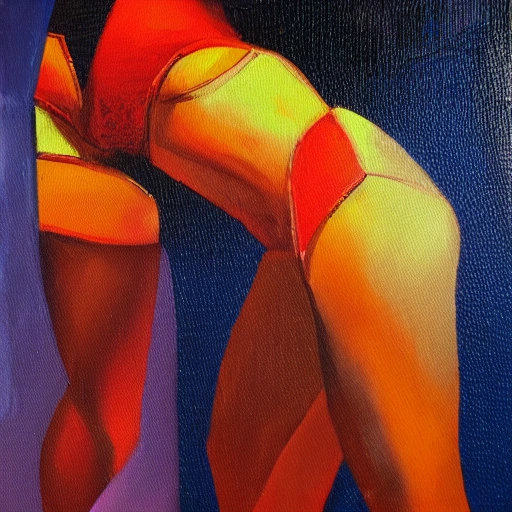 Sexo explícito, Oil Painting