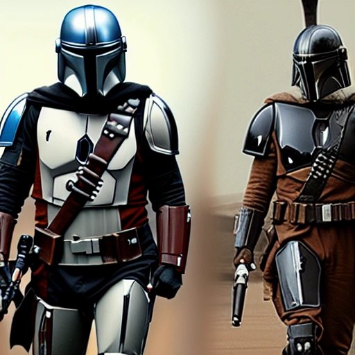 mandalorian clan style,  8k , realistic, fighting ultra 4k, star wars background