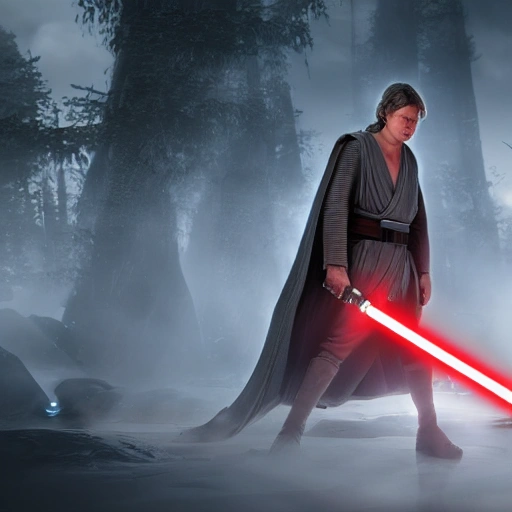 Jedi, clan style,  8k , realistic, fighting ultra 4k, star wars background, detailed,  lightsaber