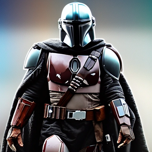 mandalorian clan style,  8k , realistic, fighting ultra 4k, star wars background