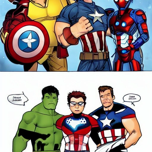 Avengers version bebes