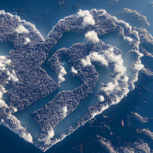 a heart are burned on the planet earth, view from space, hq, ultrarealistic, unreal engine, rtx, high contrast, high saturation, low exposure, cinema lighting, 4k