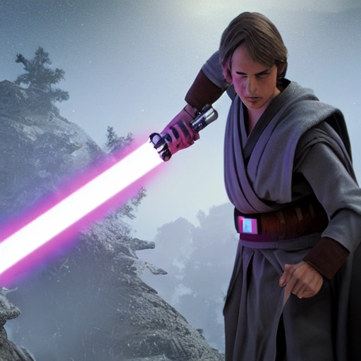 Jedi Knight,  clan style,  8k , realistic, fighting ultra 4k, star wars background, detailed,  face detail, holding a lightsaber, jedi temple, super detailed character, super realistic
