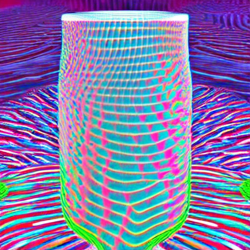 vaso de agua, 3D, Trippy, Trippy, Trippy, Trippy, Trippy, Trippy, Trippy