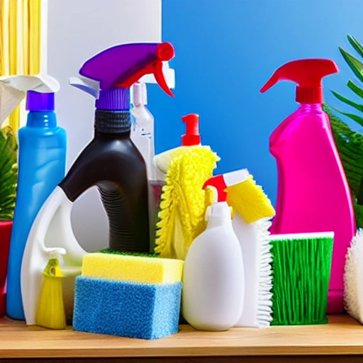 cleaning products promotion by chaman