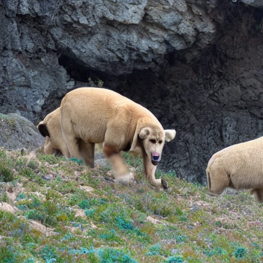 oso con pasamontañas
