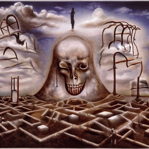 surrealism, hell and heaven

