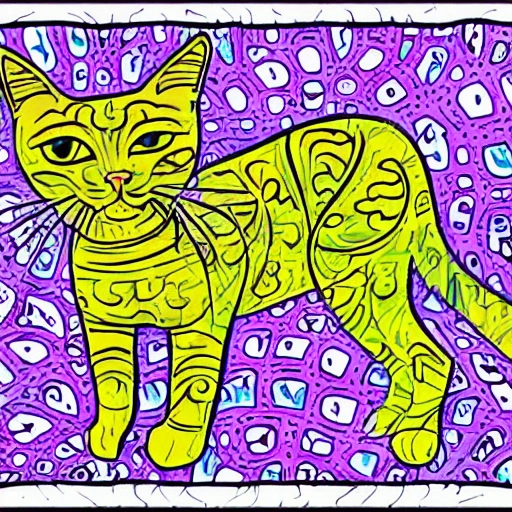 Bombay cat, Trippy, Cartoon