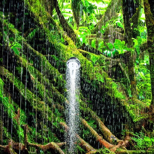 rain forest shower