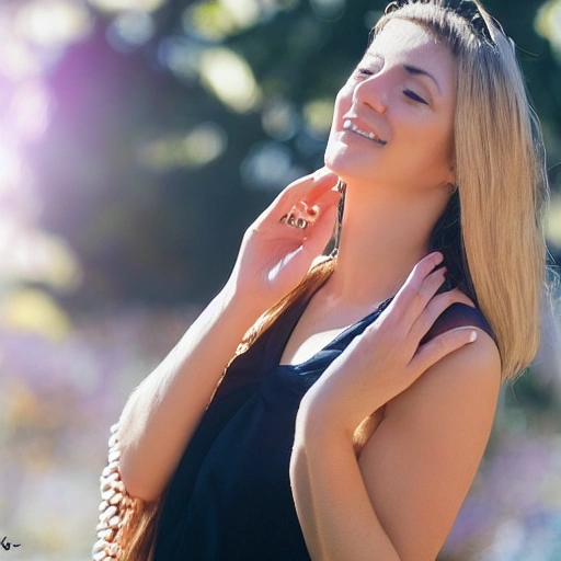 white women, jewelery, sunlight, futurestic