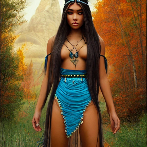 mdjrny-v4 style portrait photograph of Madison Beer as Pocahontas, young beautiful j woman, perfect symmetrical face, transparent latex dress,, Utah landscape, ultra realistic, concept art, elegant, ((intricate)), ((highly detailed)), depth of field, ((professionally color graded)), 8k, art by artgerm and greg rutkowski and alphonse muchaside close up portrait of 1 girl, windblown long hair, detailed face, spotlight, multicolored, photografic, 8k, epic ambient light, octane render