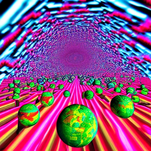 conecting worlds, Trippy, 3D