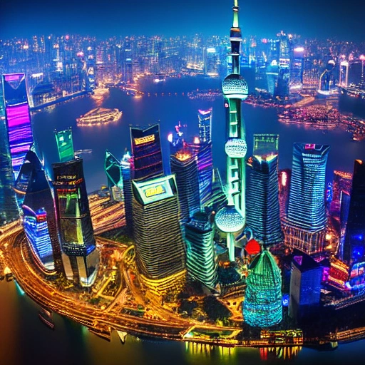 shanghai midnight light 