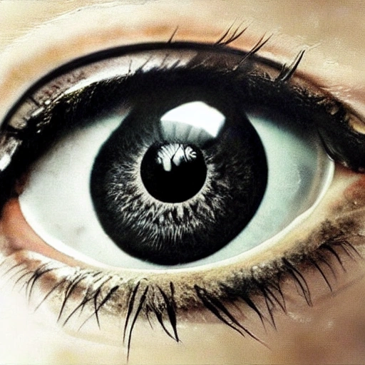 Eye hyperealistic 