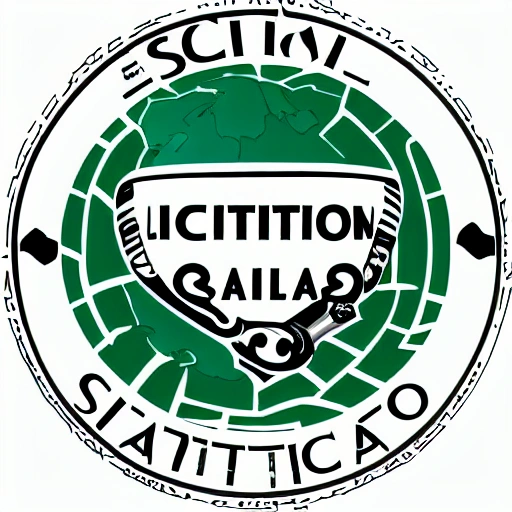 Logo vectorial equitación salto