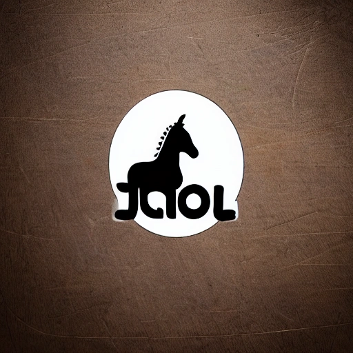 Logo vectorial cabeza de caballo