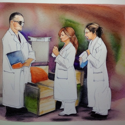 Espía, médico, Los Ángeles EEUU , Water Color